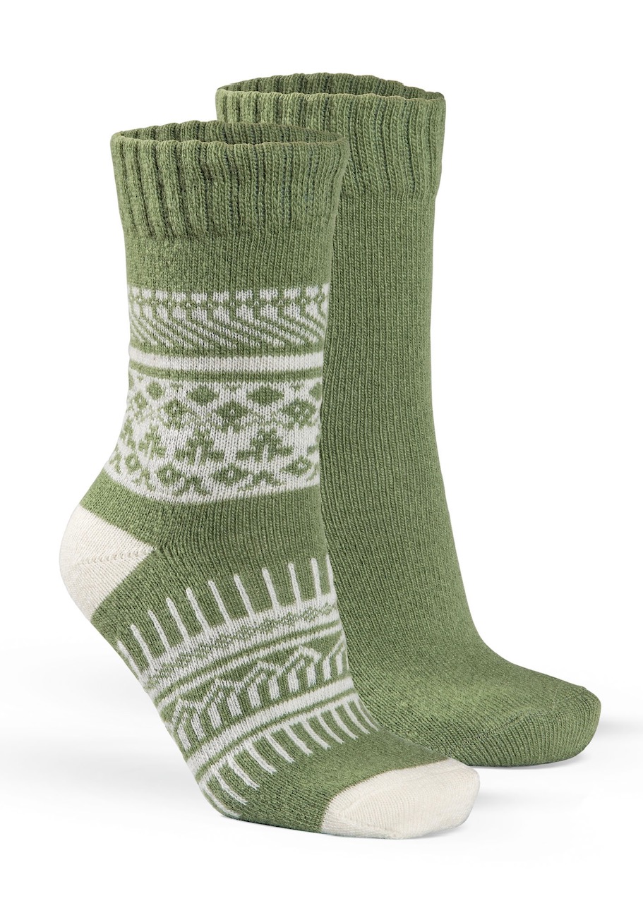 Alpaka Hygge Socken, 2er Pack – Bild 2