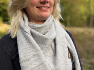 Alpaka Dreieckstuch Flauschi
